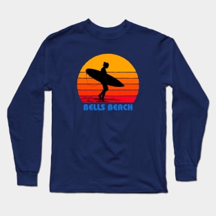 Bells Beach Australia Surfer Sun Long Sleeve T-Shirt